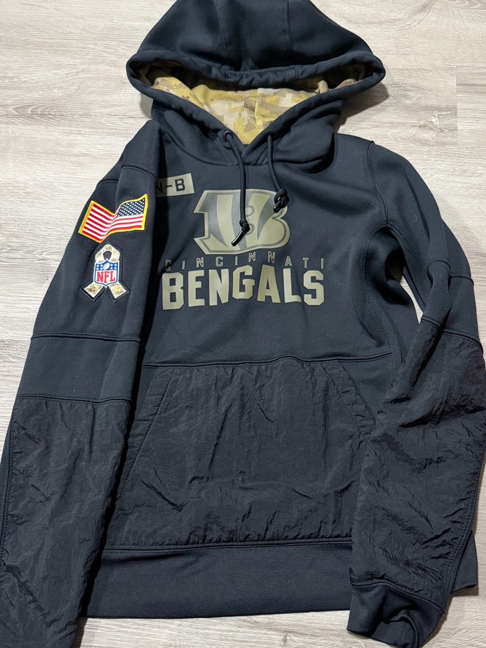 Cincinnati Bengals Black  Pullover Hoodie